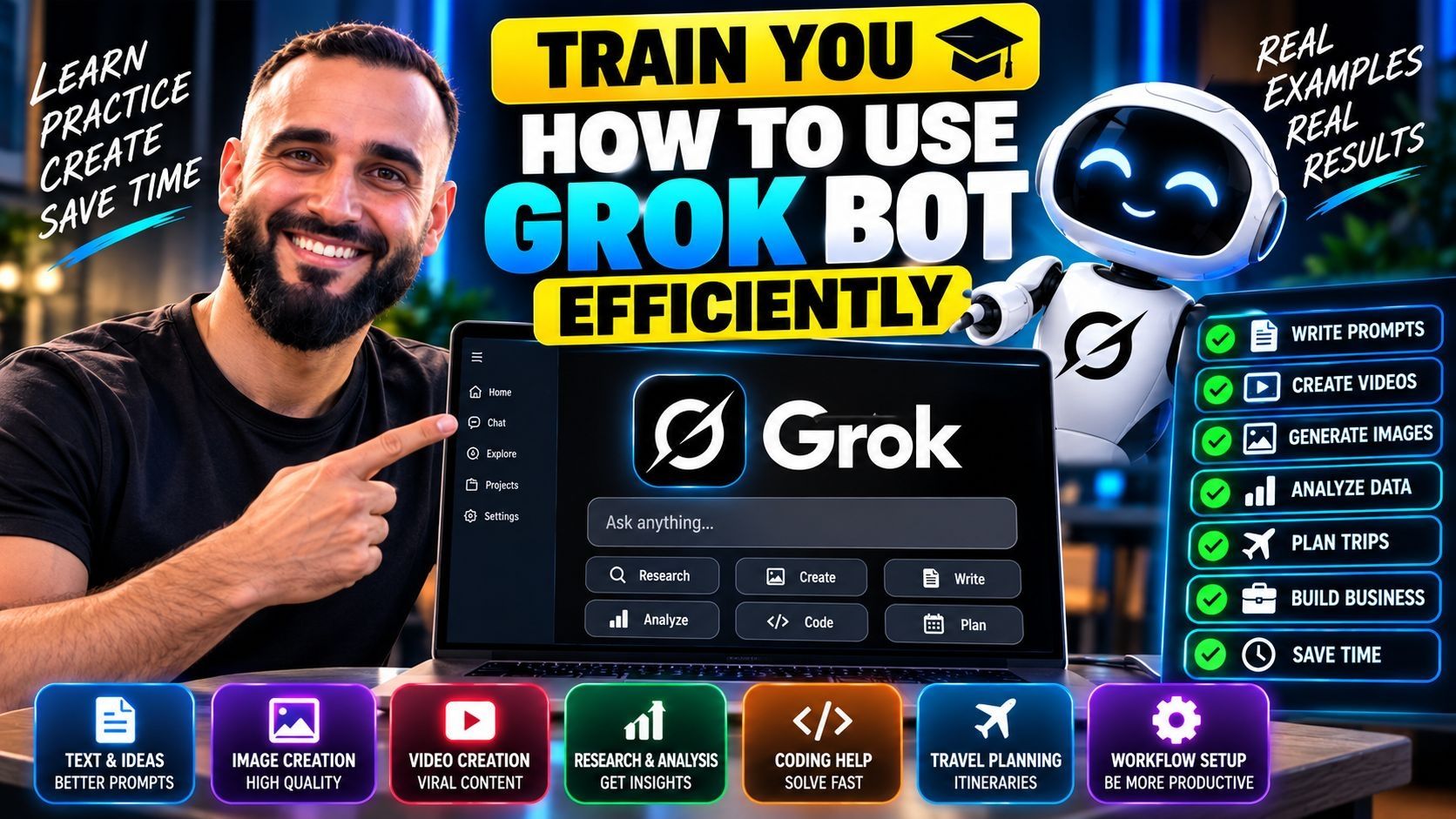 Monsieur SI training: how to use Grok efficiently